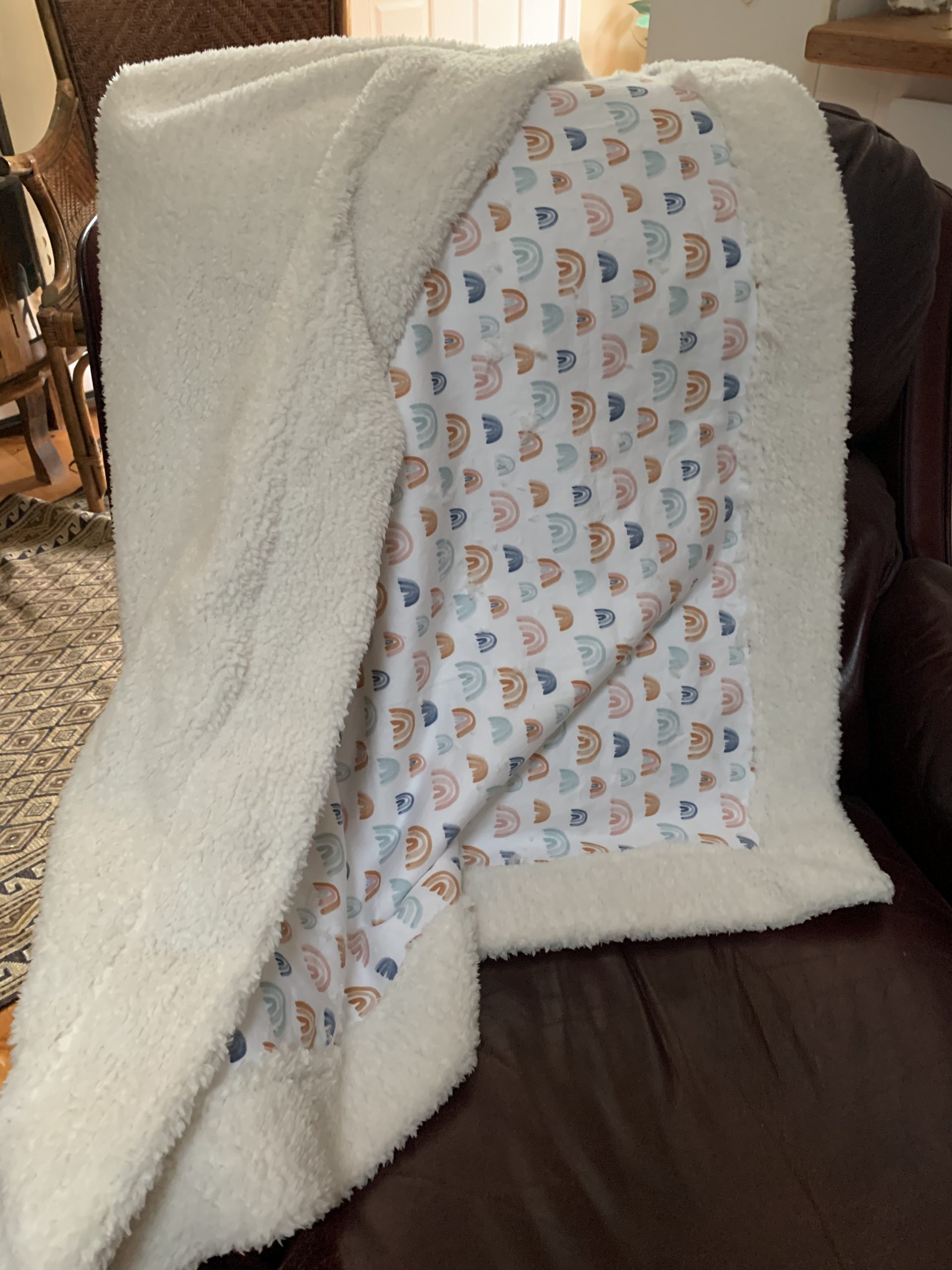 Make Your Own Minky Blanket Barrett's Custom Design